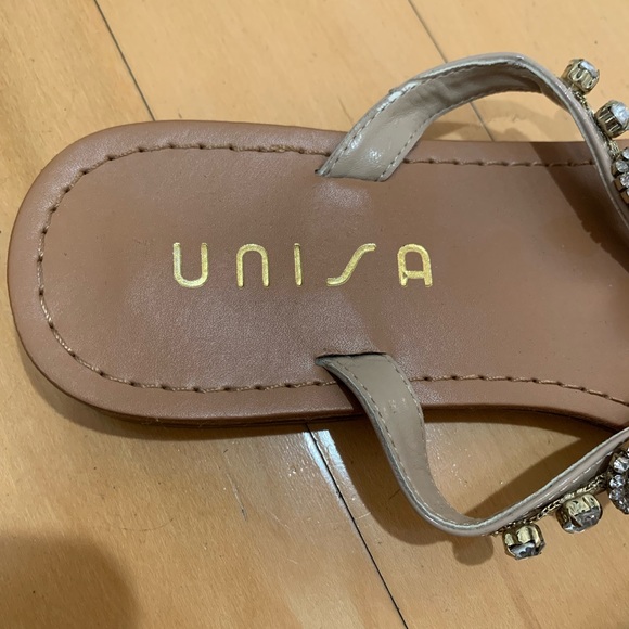 Unisa Rhinestone Sandals - Picture 3 of 5